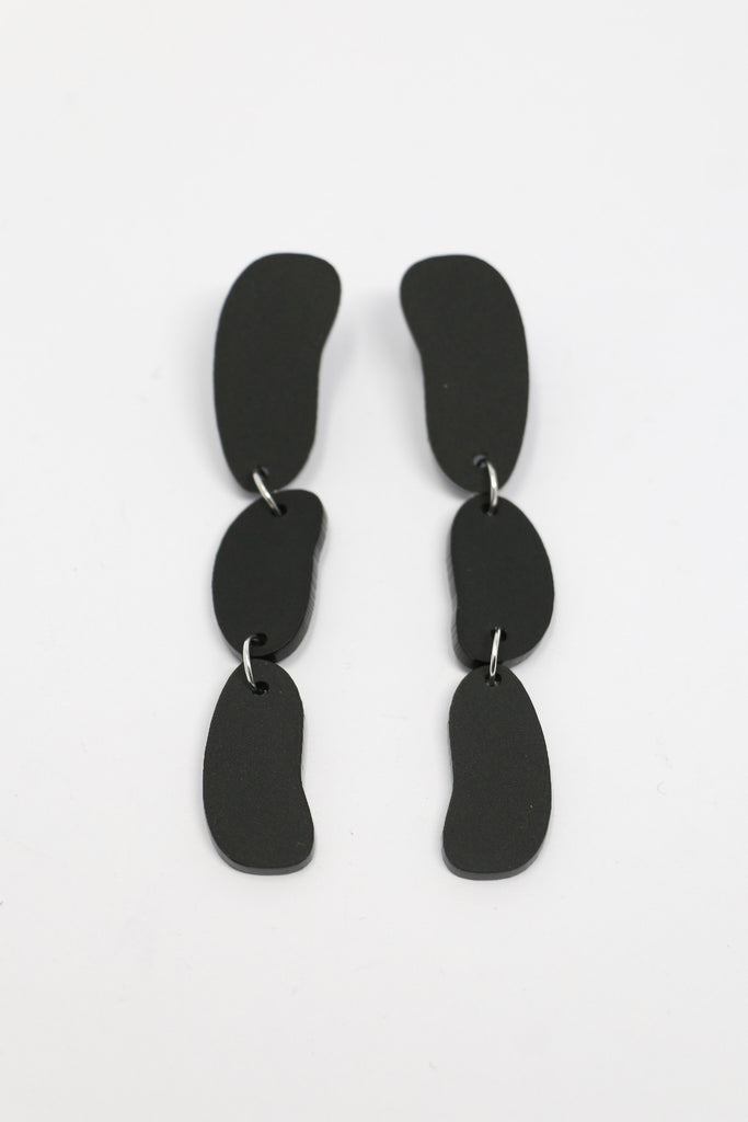 Takara 3 Beans Earrings (2 Colors) | ATELIER957