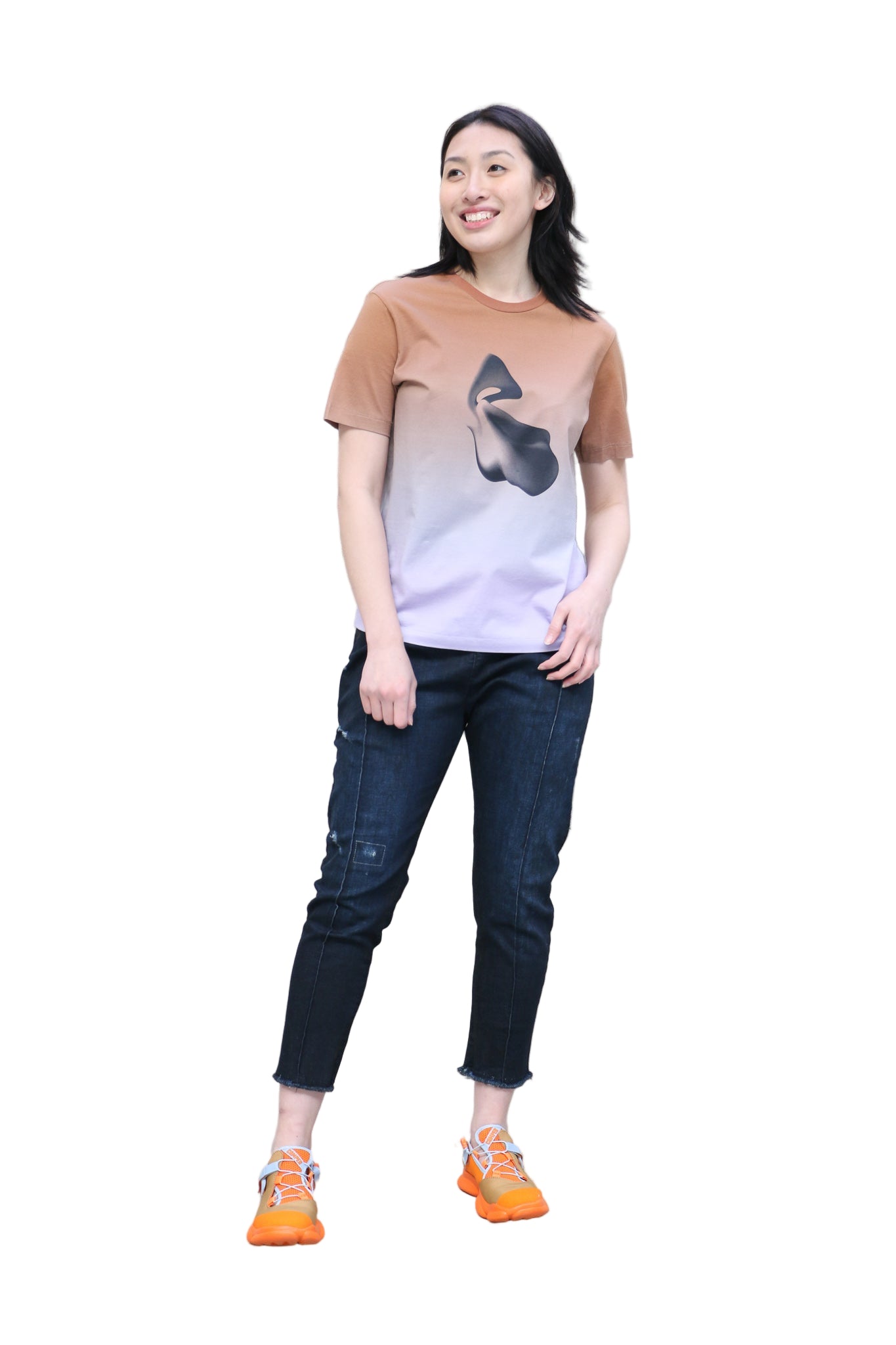 JNBY Abstract Graphic Ombre T-Shirt (2 Colors) | ATELIER957
