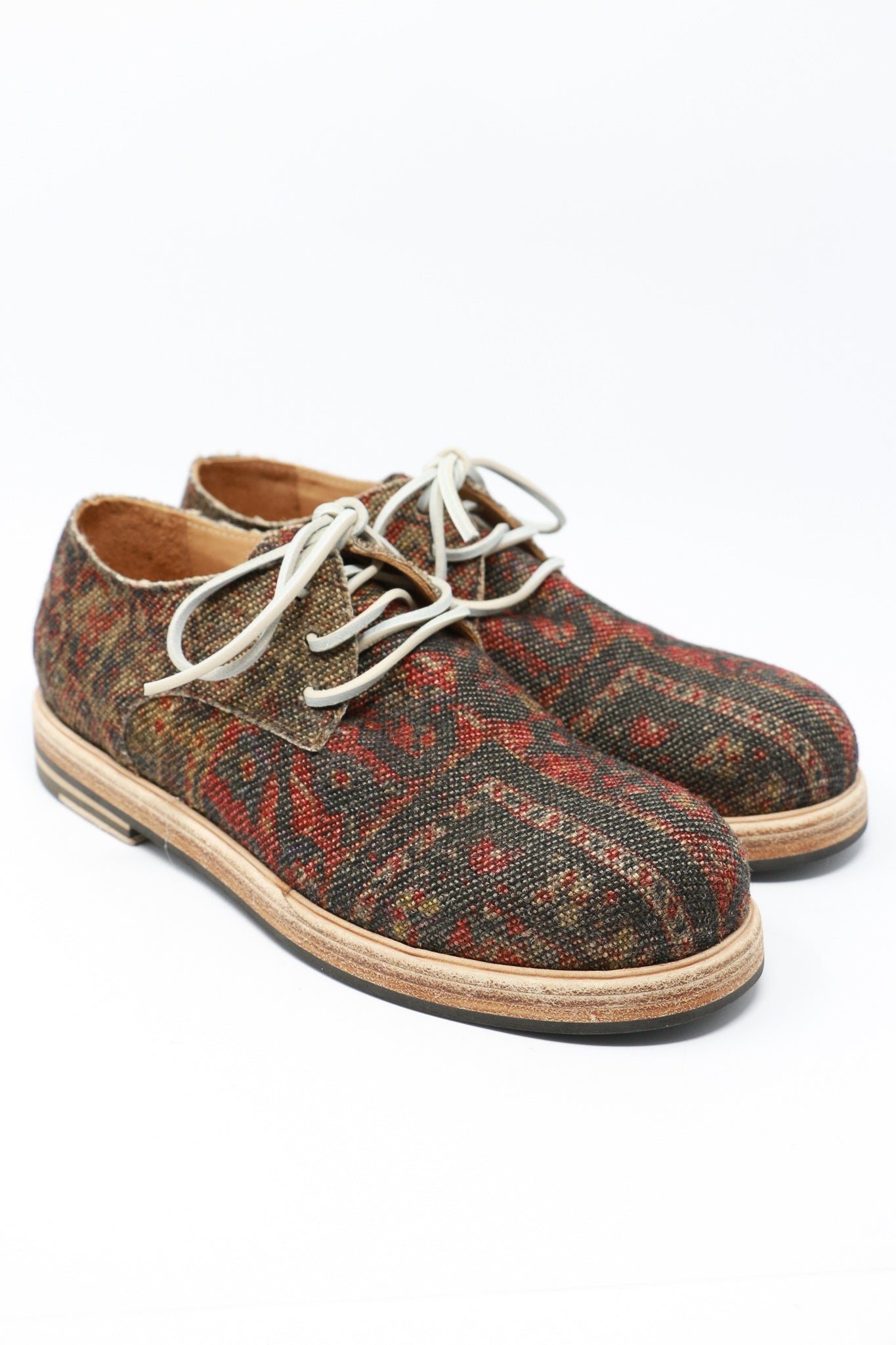 Rundholz Dip Light Kelim Oxford Shoes | ATELIER957