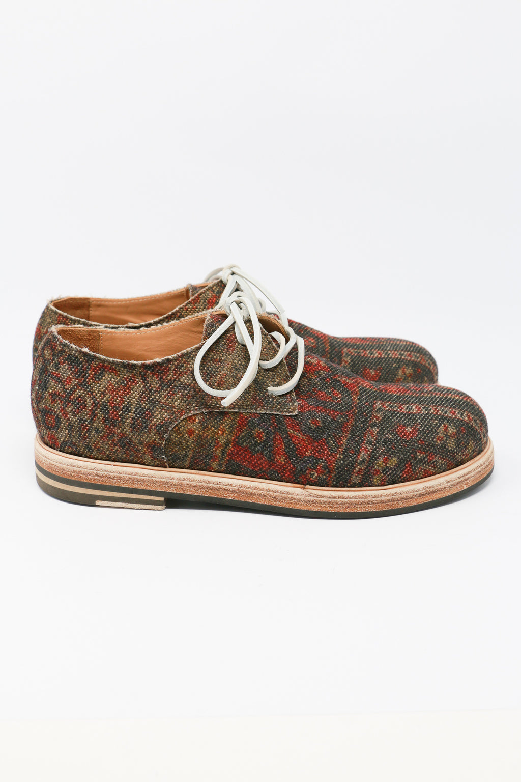 Rundholz Dip Light Kelim Oxford Shoes | ATELIER957