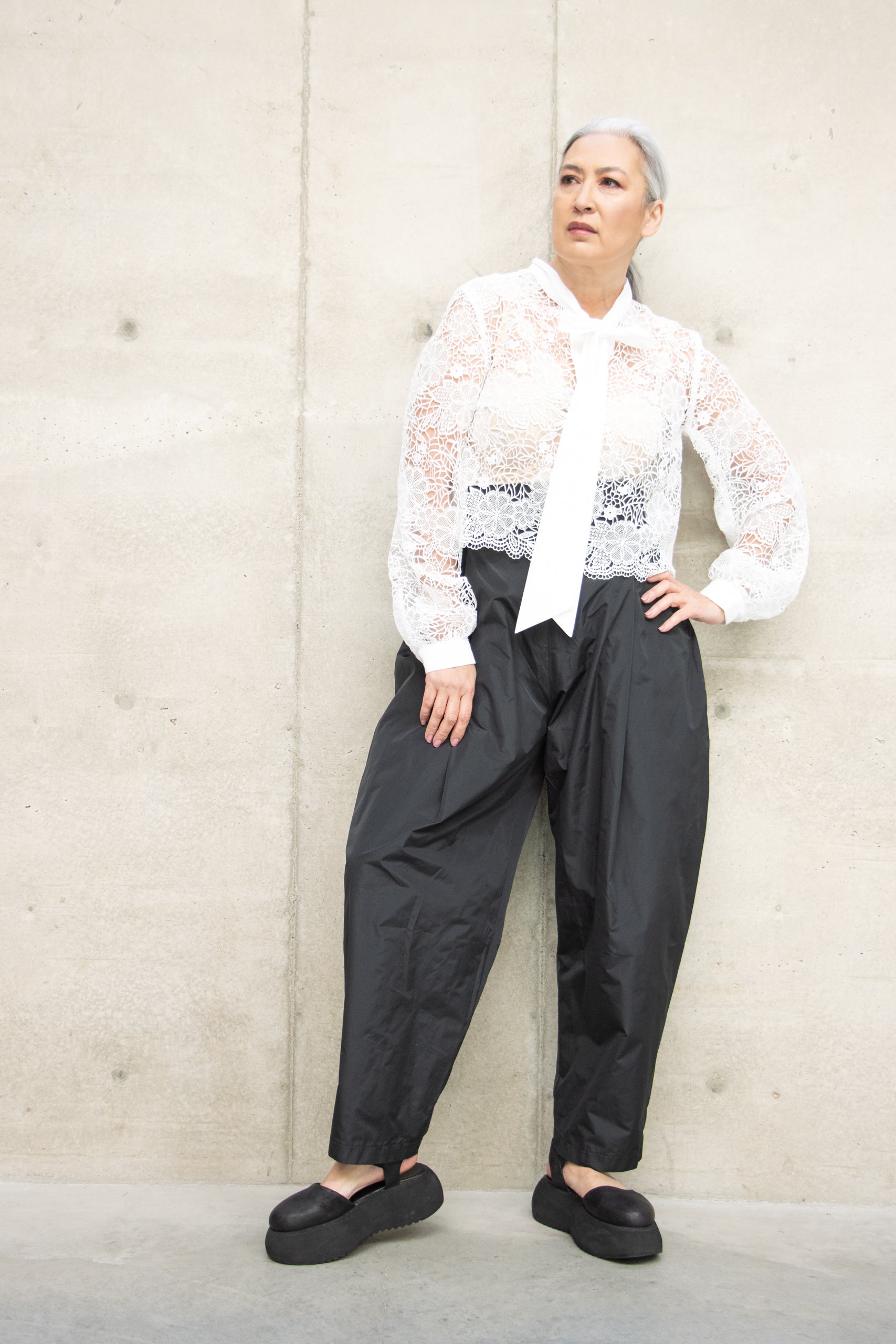 NY 77 Design Violet Blouse | ATELIER957